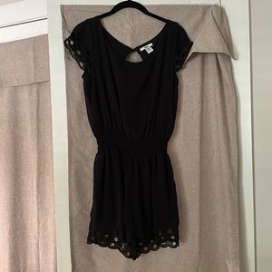 Bar III black romper size small